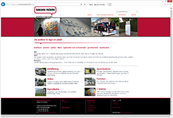 Vernieuwde website